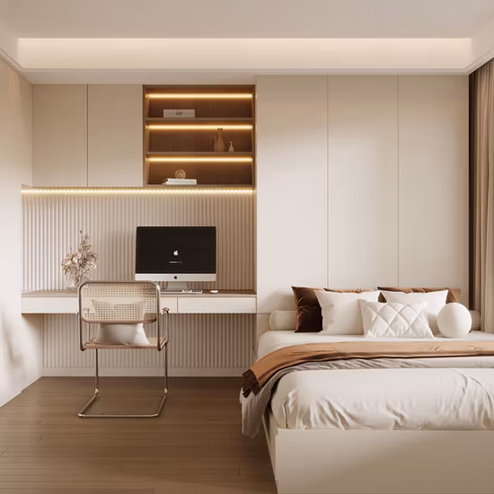 Custom Luxury Hospitality Guest Room King Size Headboard Panel Queen Bed Bedroom Sets Wooden 5 Star Hotel Room Furniture