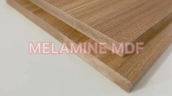 最高の価格の高光沢メラミン MDF ボード 18 mm 厚さの MDF ボード パネル